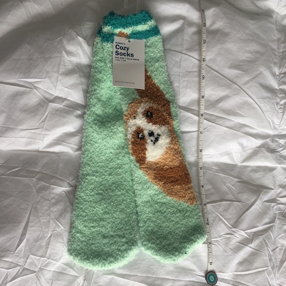 Fuzzy Sloth Sock Bundle - Picture 6 of 7